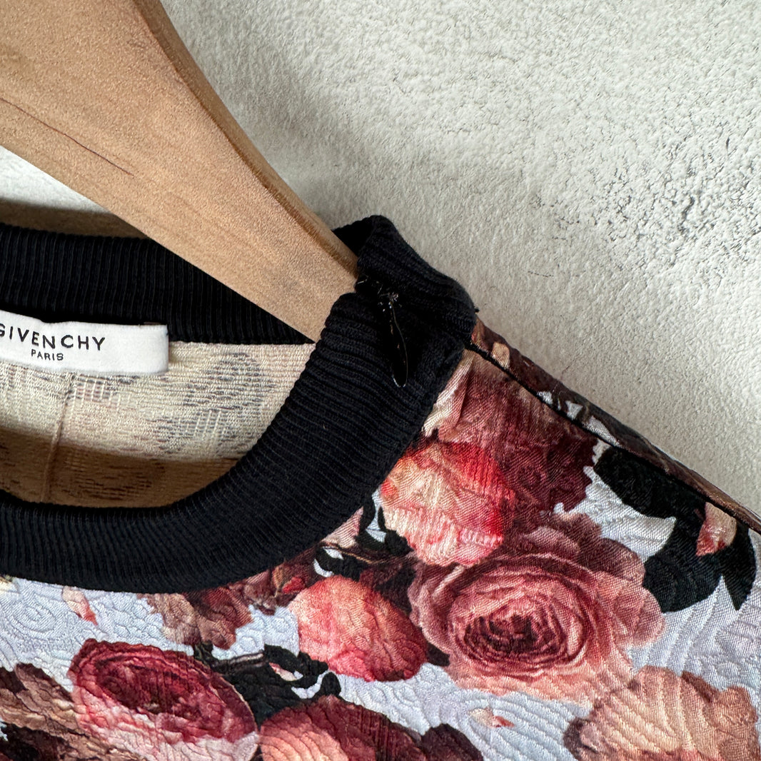 Givenchy Floral AOP Embossed Sweater