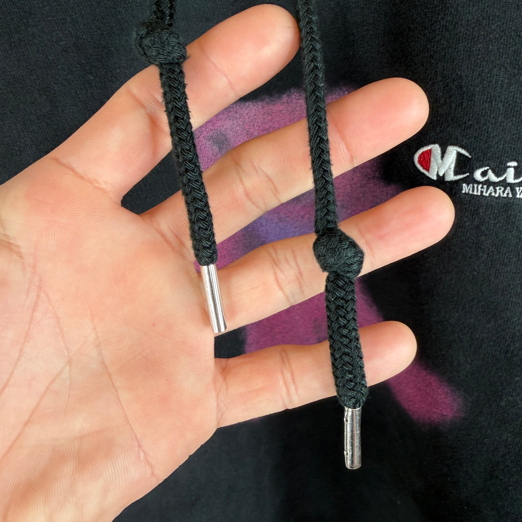 MMY Black Champion Bear Print Hoodie
