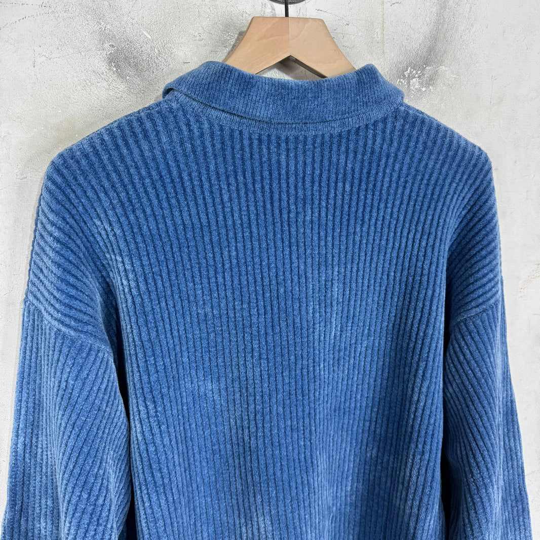 Jacquemus Heavy Ribbed LS Polo