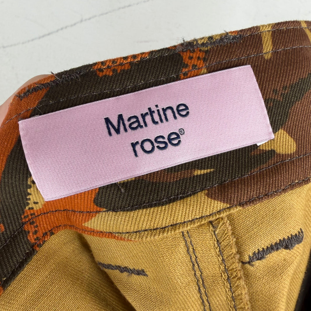Martine Rose Long Utility Camo Shorts