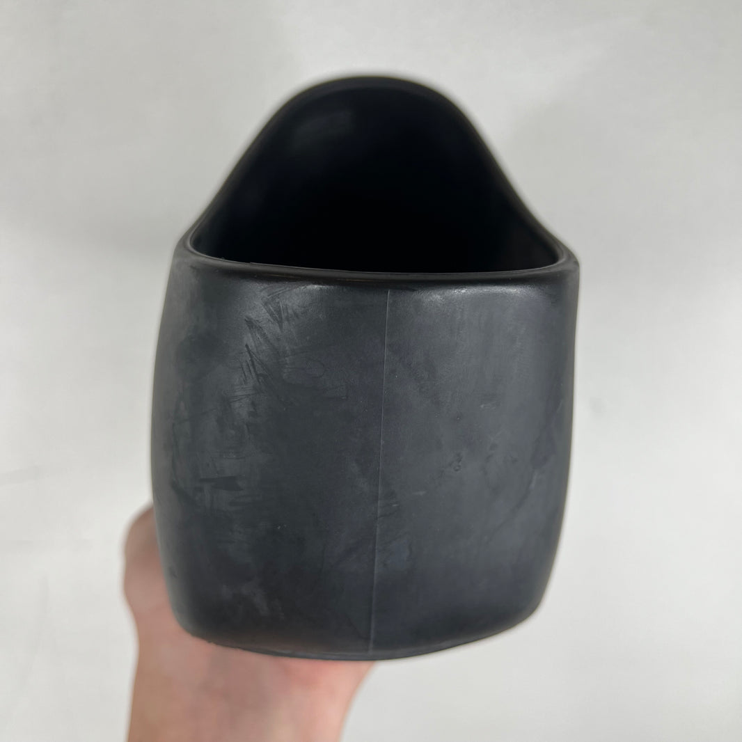 Balenciaga Black Rubber Technoclog Mules