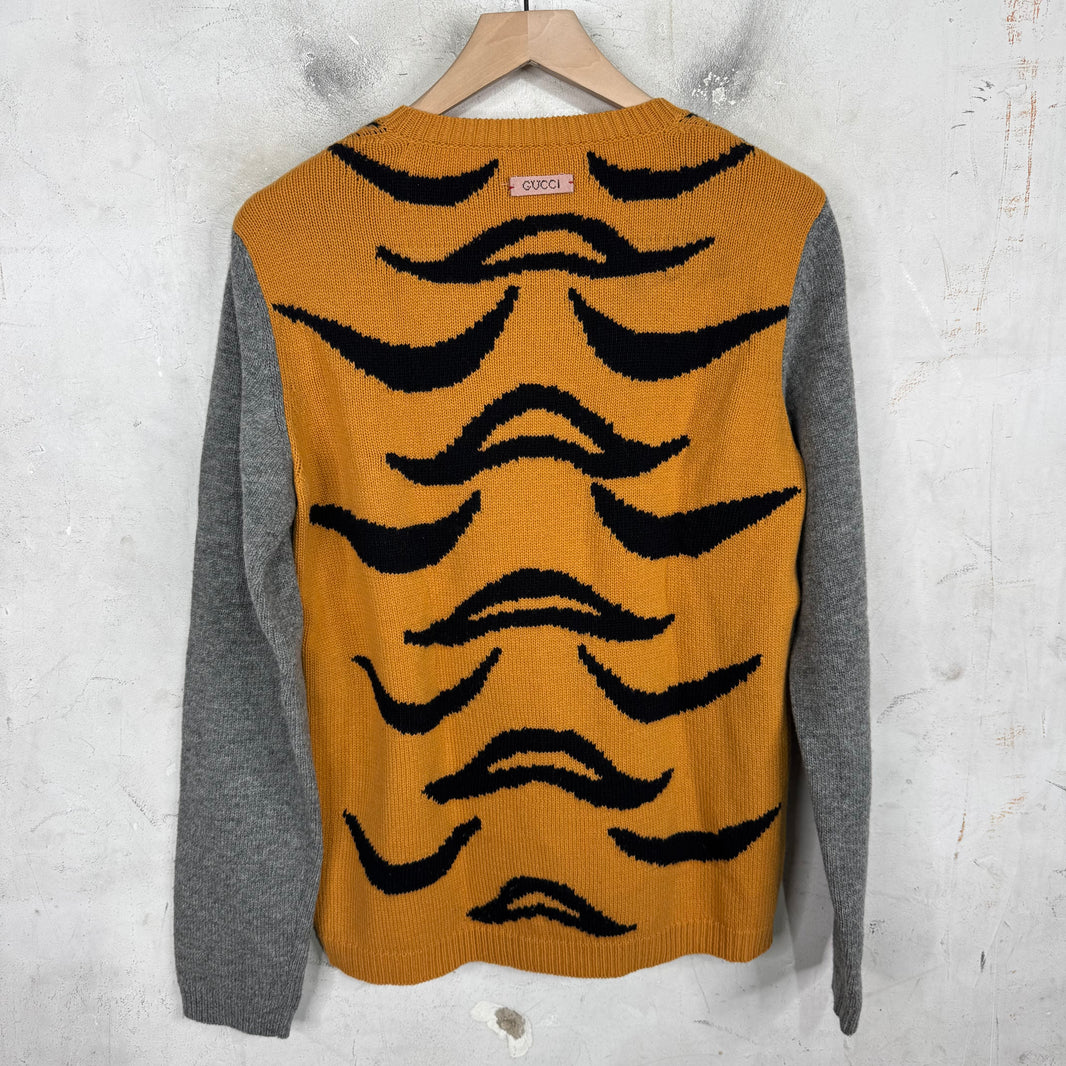Gucci Tiger Knit Sweater