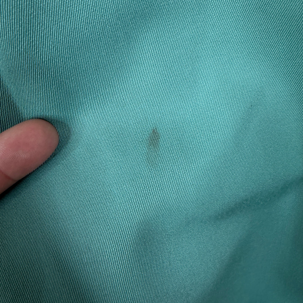 CDG Teal Button Waist Pants
