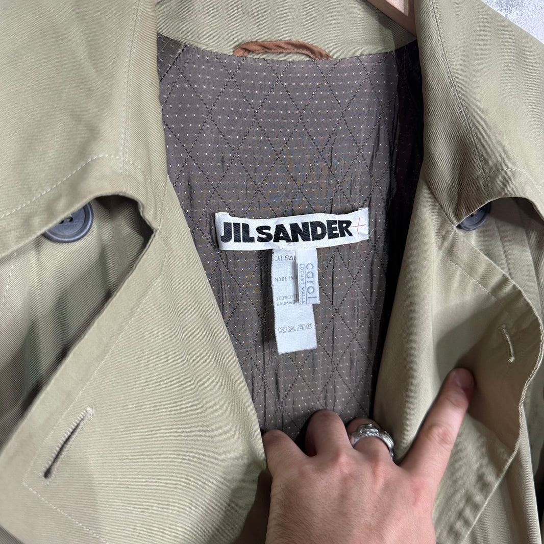Jil Sander Vintage Beige Trench Coat