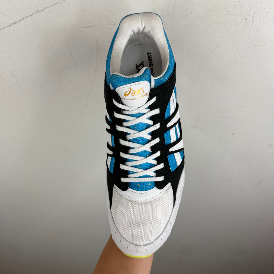 CDG Asics Tarther Pack Blue Sneakers