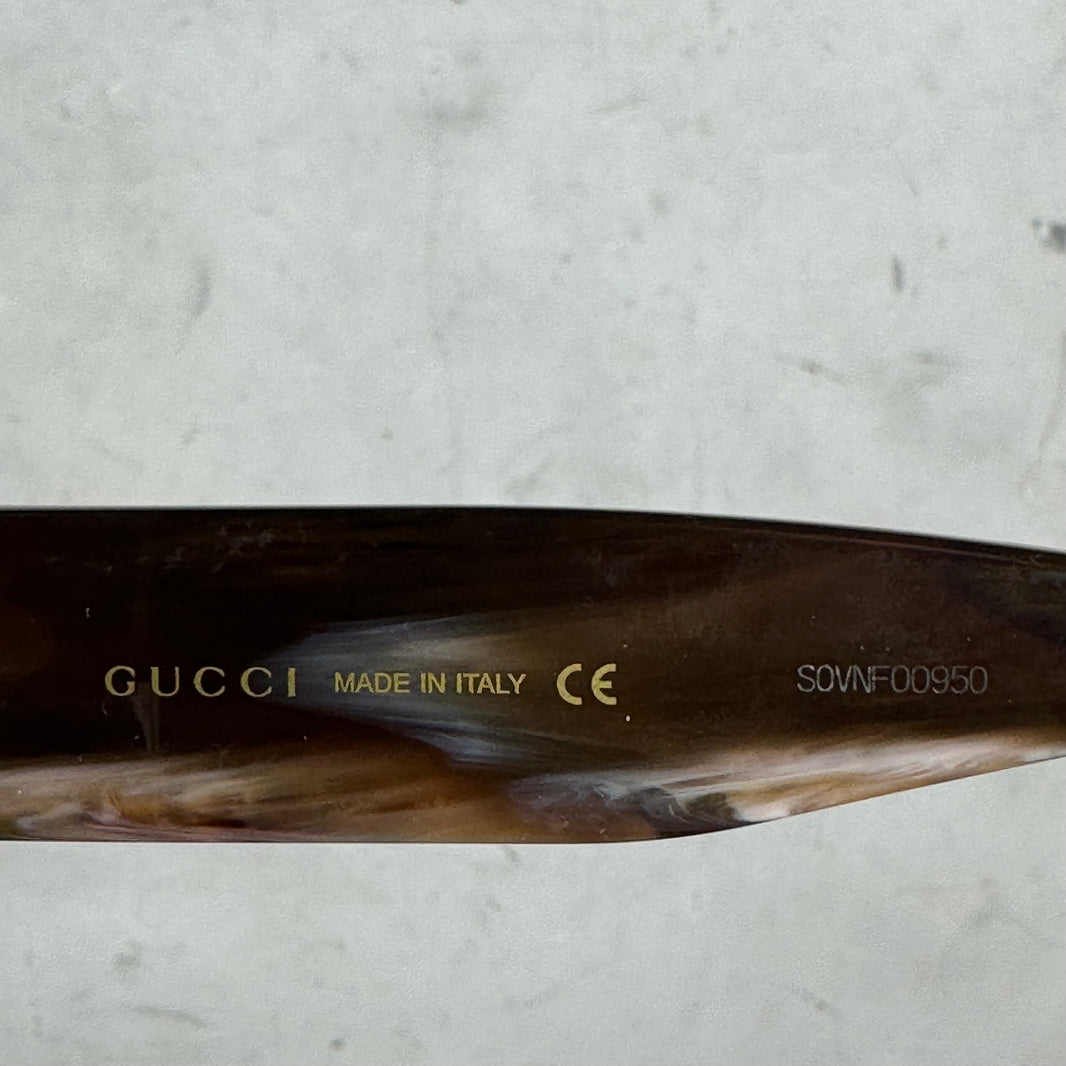 Gucci GG0669S Marbled Sunglasses