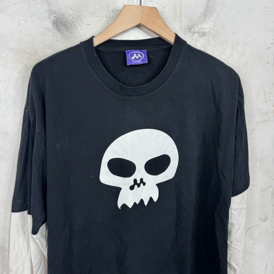 Mowalola Skull Layered L/S Shirt