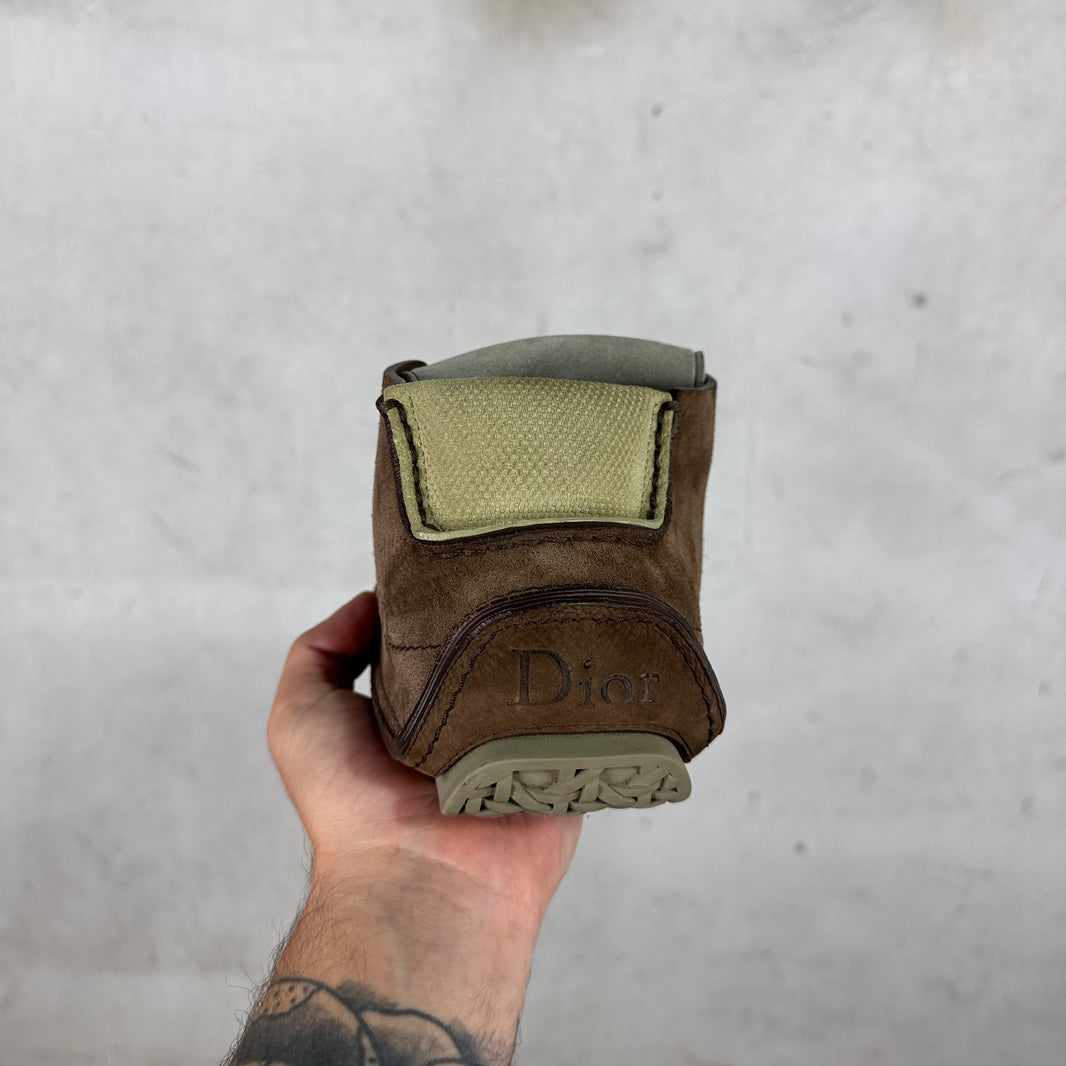Dior Brown Roadie Shoes