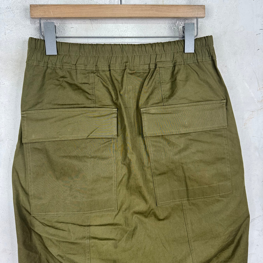 Rick Owens Sisyphus Dirty Green Capris