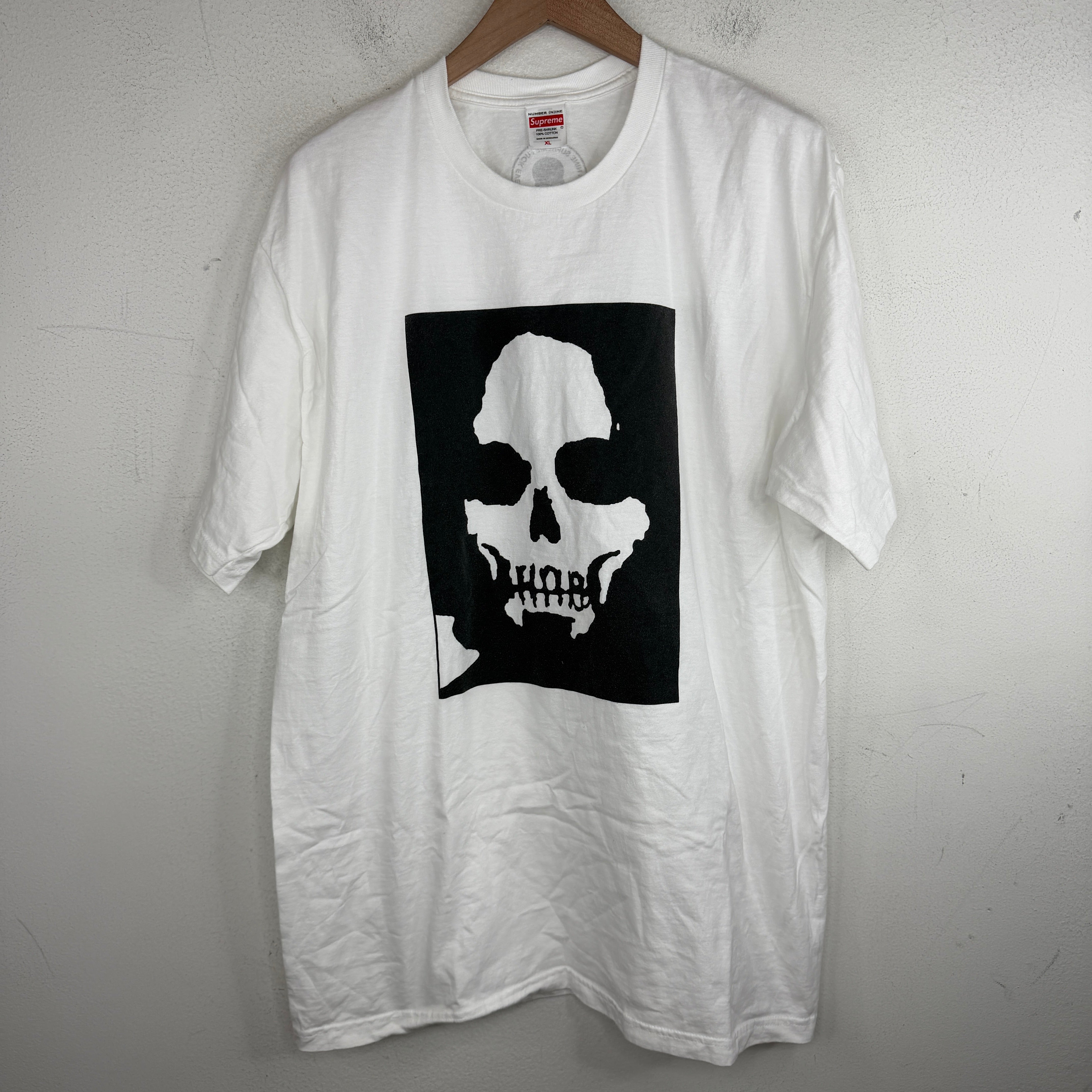Supreme Number (N)ine Manson Tee Black L Supreme⁄Number (N)ine 
