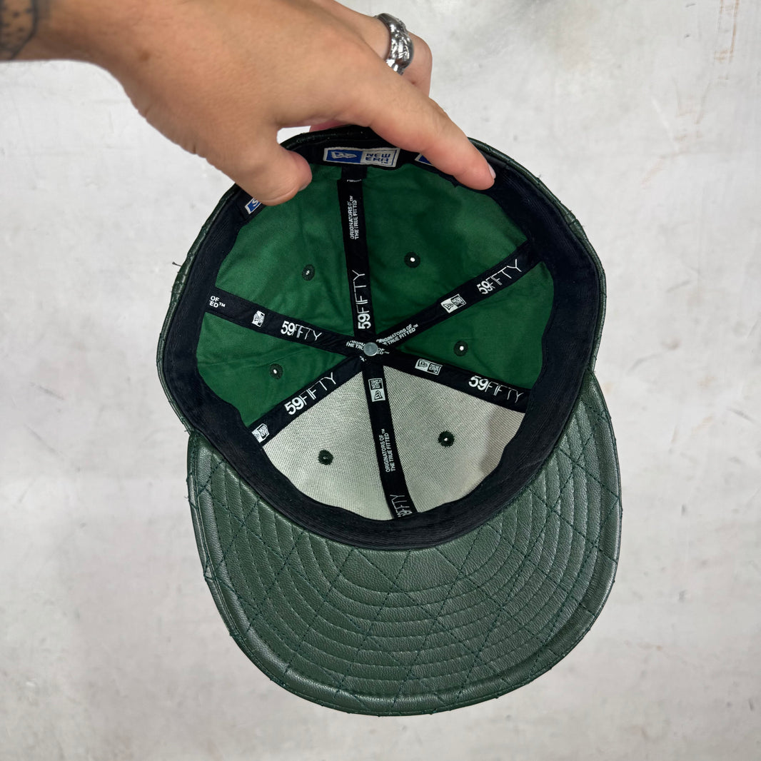 Supreme Leather NY Fitted Hat