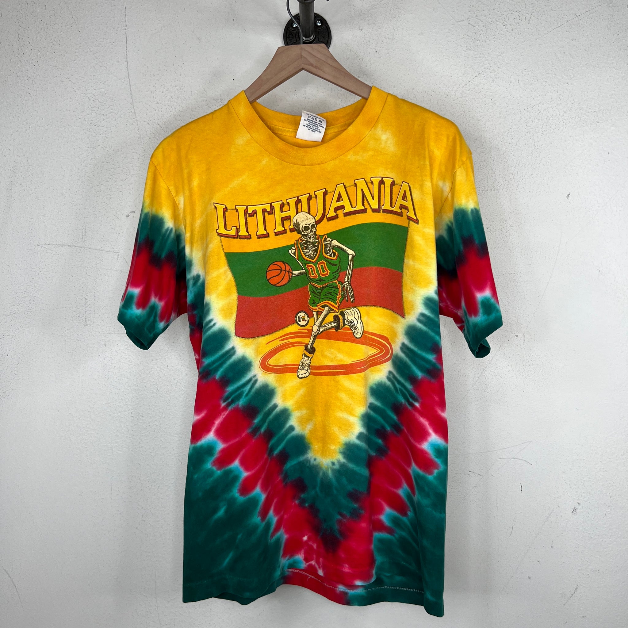 Vintage Lithuania Basketball T-Shirt