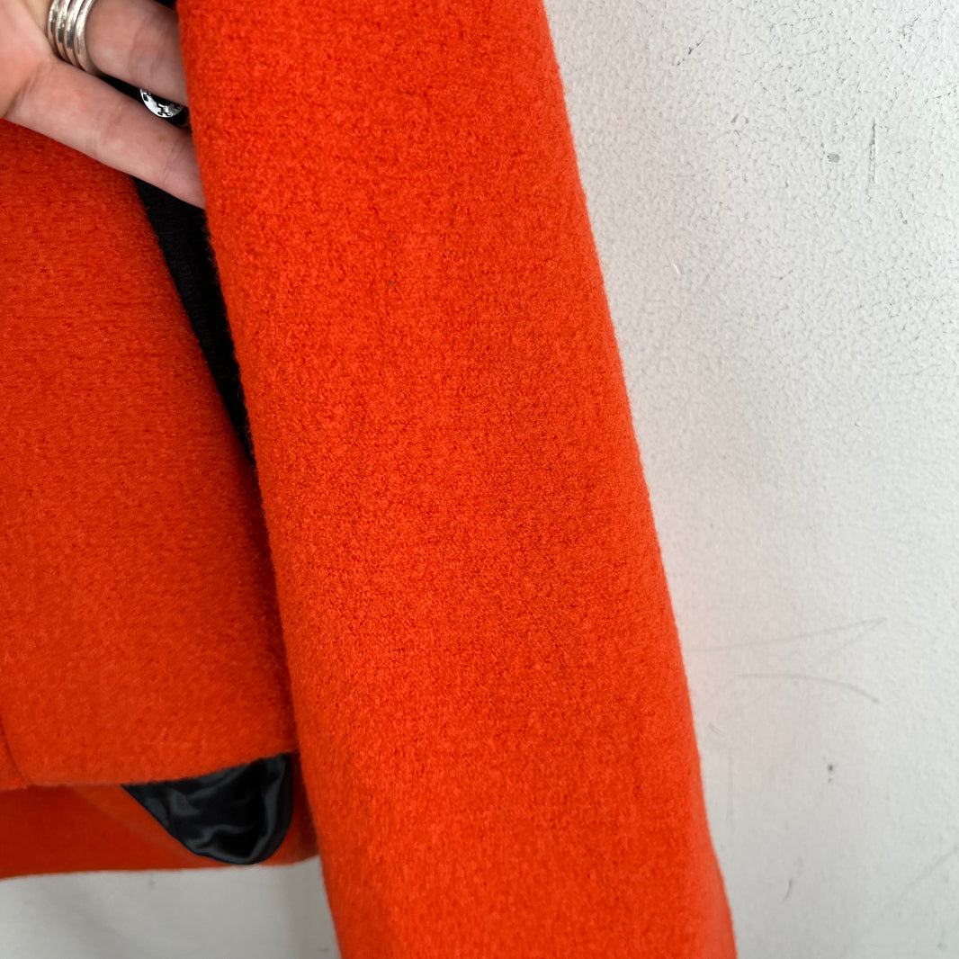 Kiko Kostadinov Orange Fleece Remus Jacket