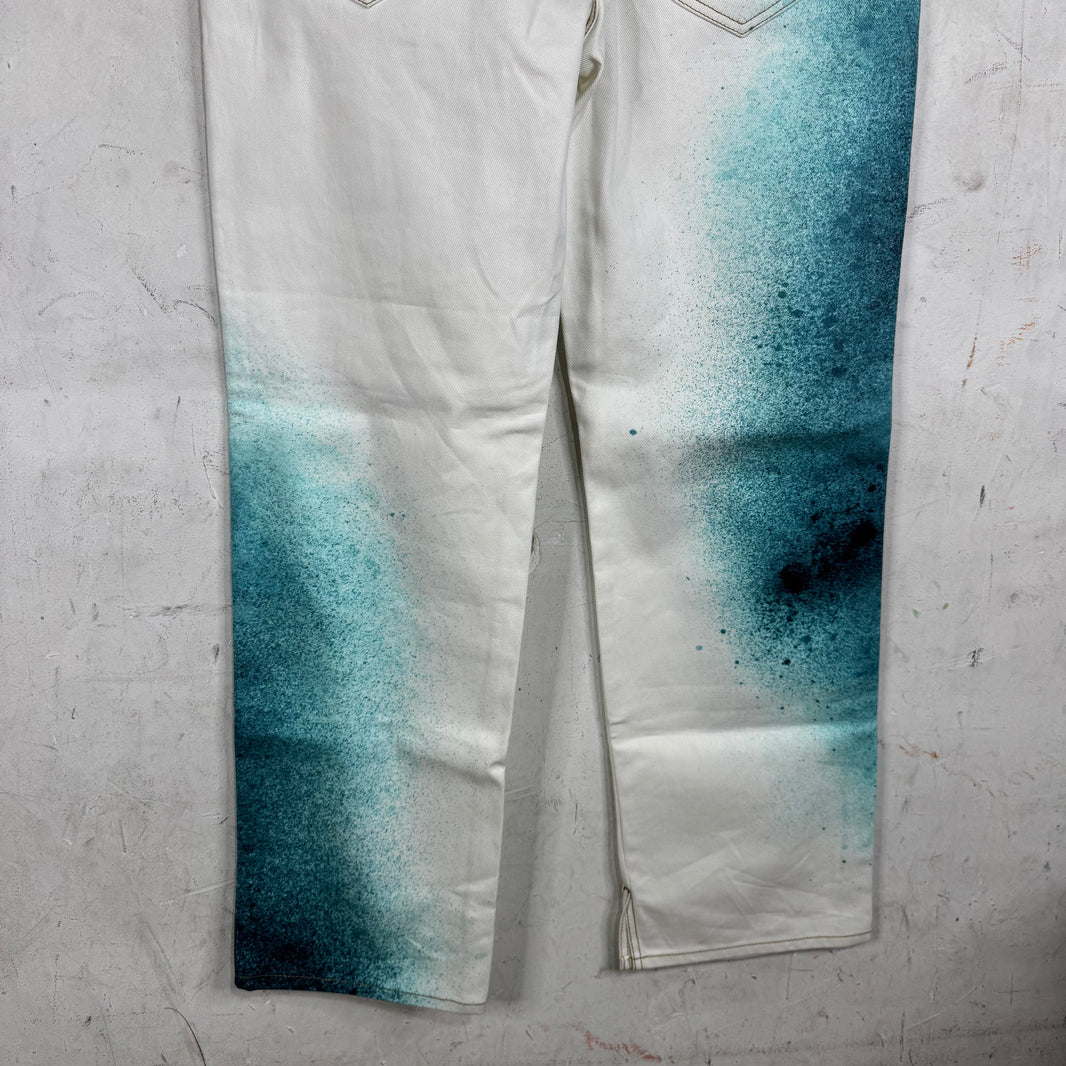 Louis Vuitton Monogram Spray Jeans