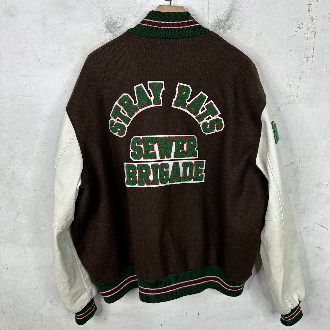 Stray Rats Sewer Brigade Varsity Jacket