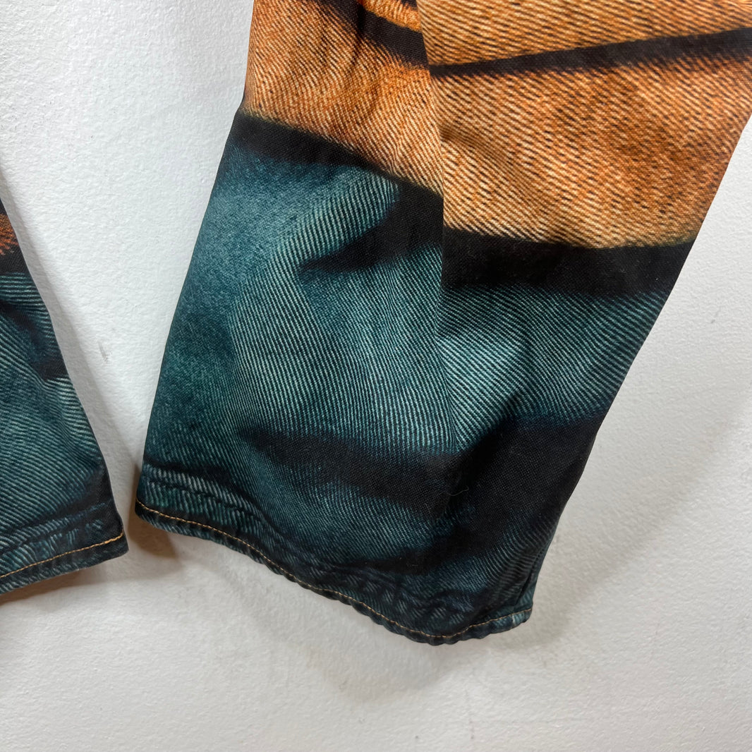 Acne Studios Belted Trompe Jeans