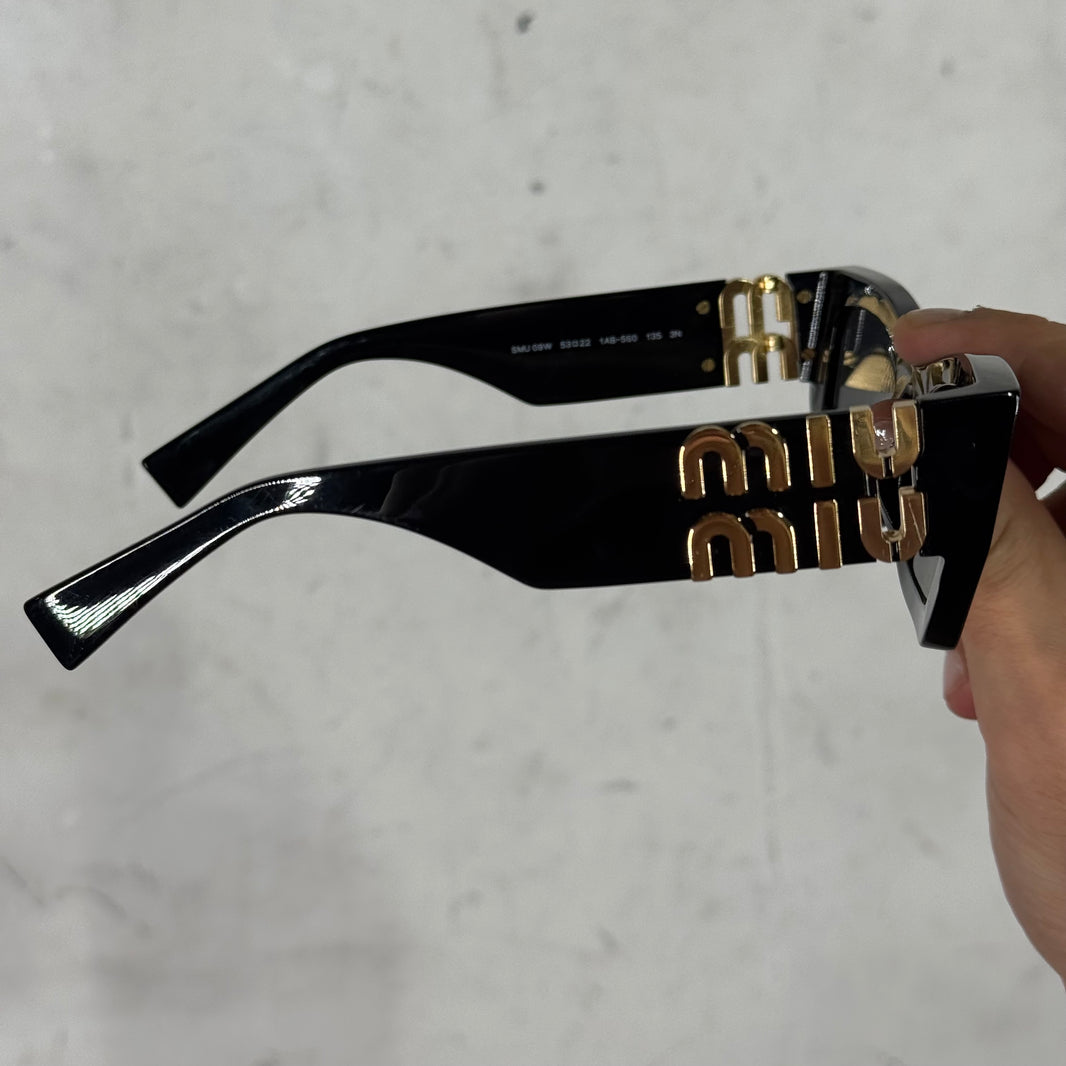 Miu Miu Black SMU09W Sunglasses