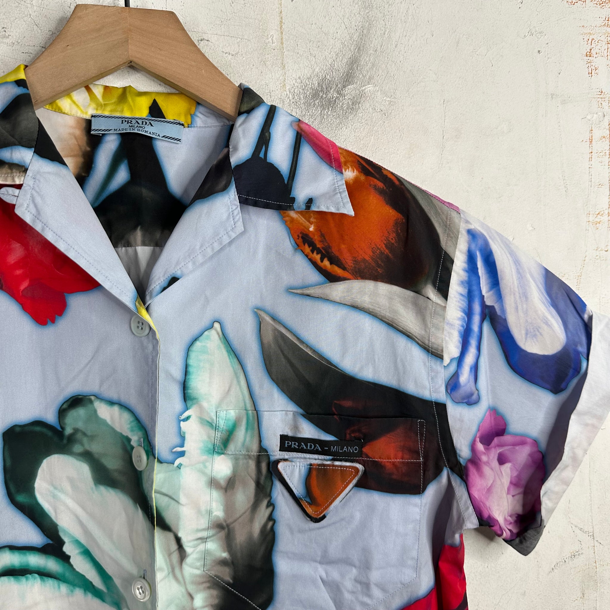 Prada Multicolor Hawaiian Shirt