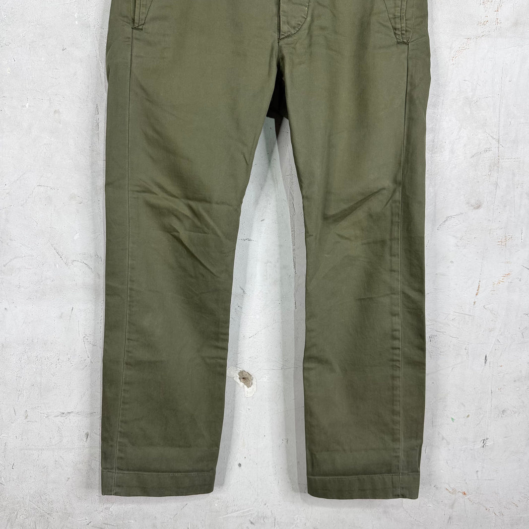 RRL Olive Fatigue Chinos