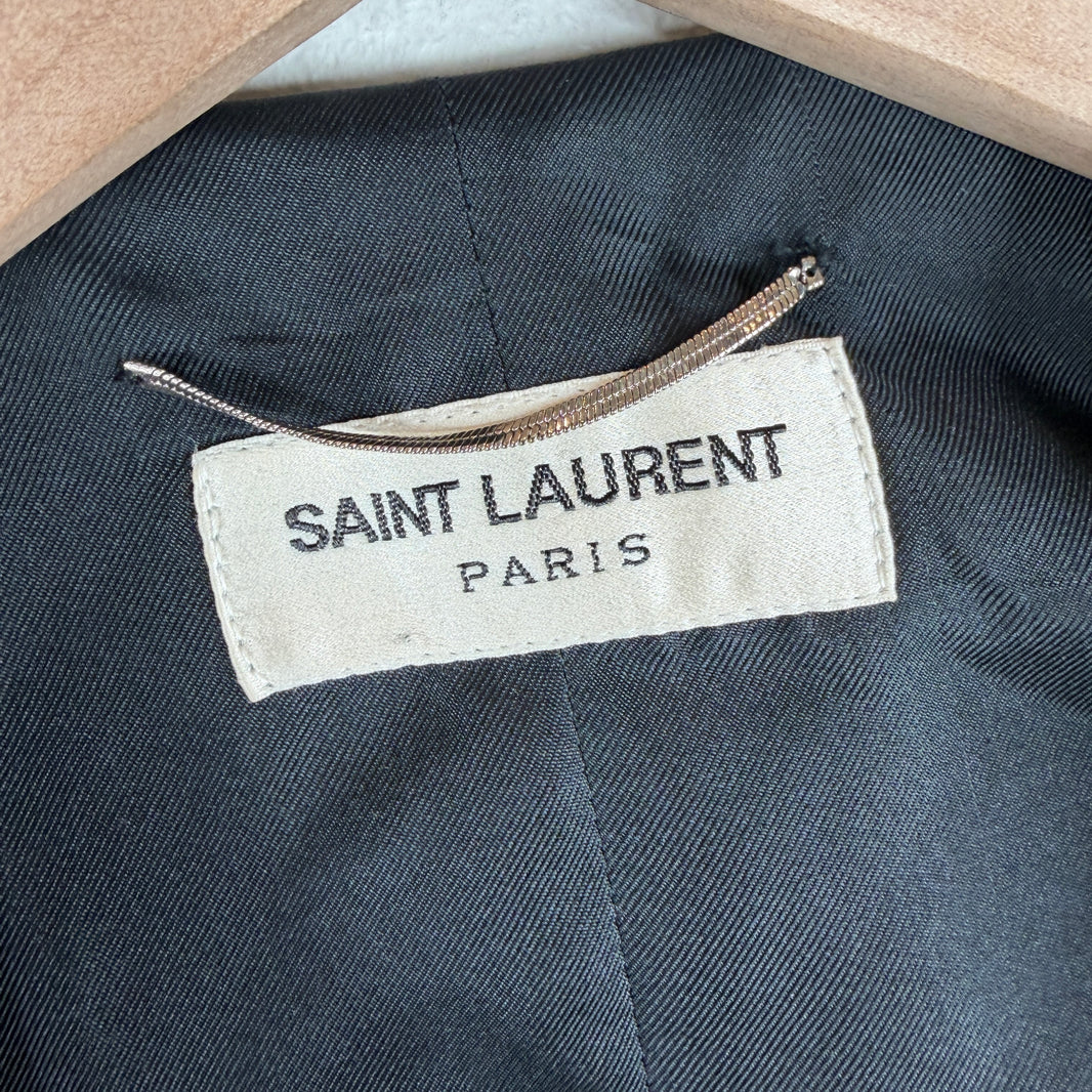 Saint Laurent Psych Rock Embellished Vest