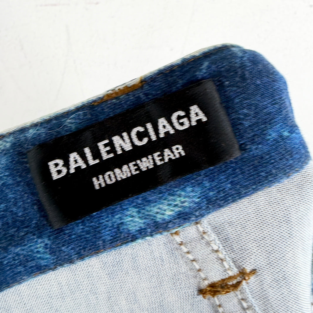 Balenciaga Homewear Tromp Denim Pants