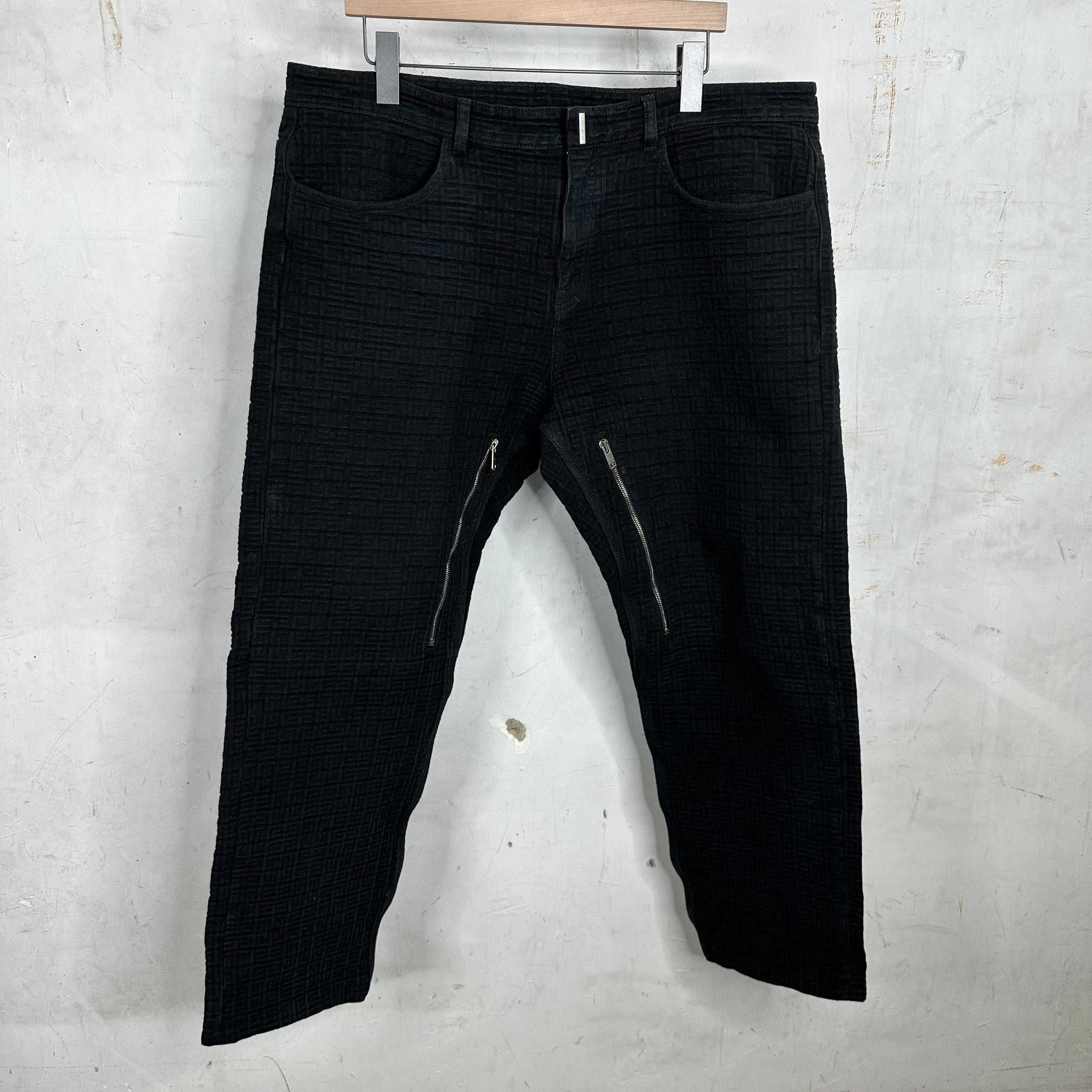 Givenchy Textured Monogram Jeans