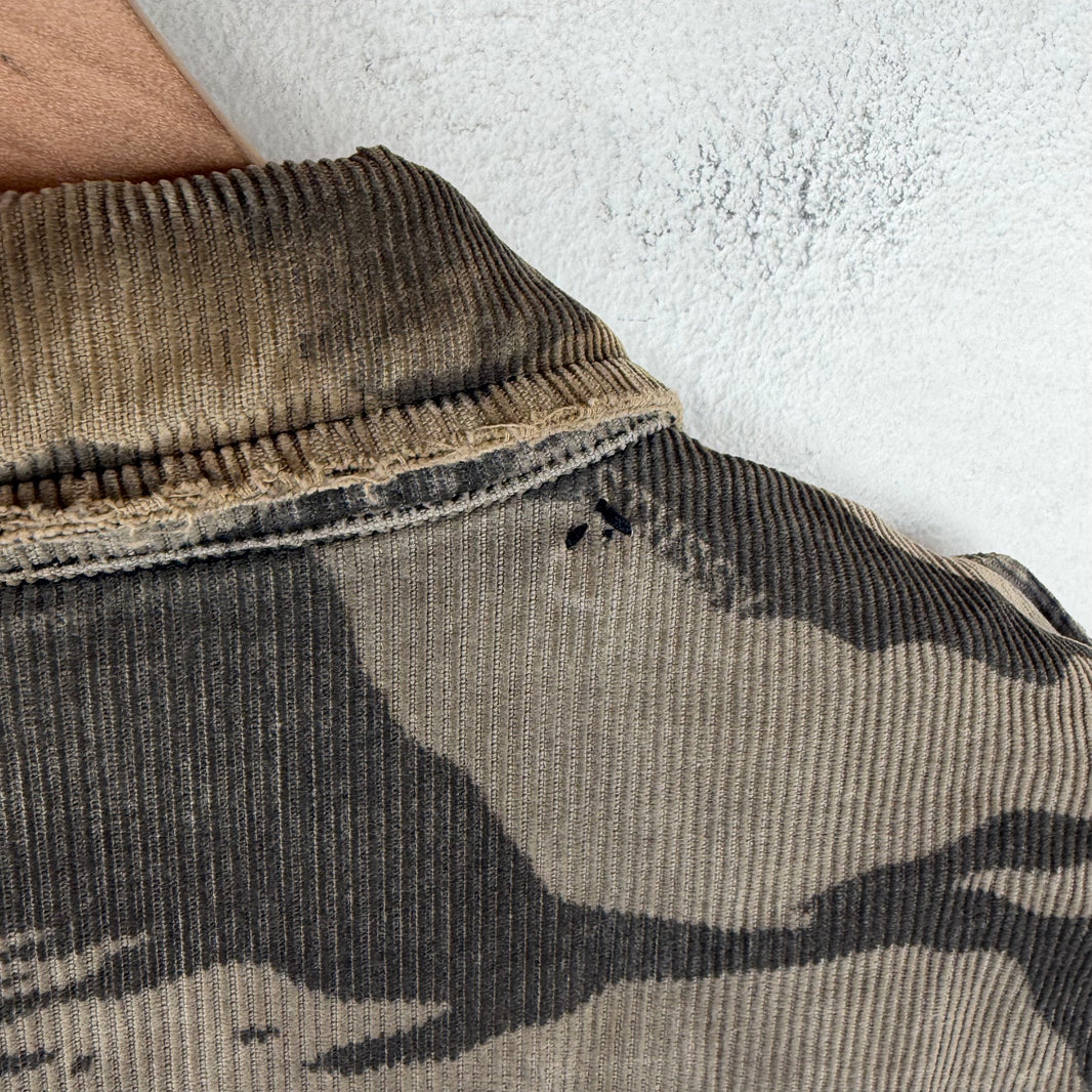 Stussy Corduroy Camo Zip Up Field Jacket