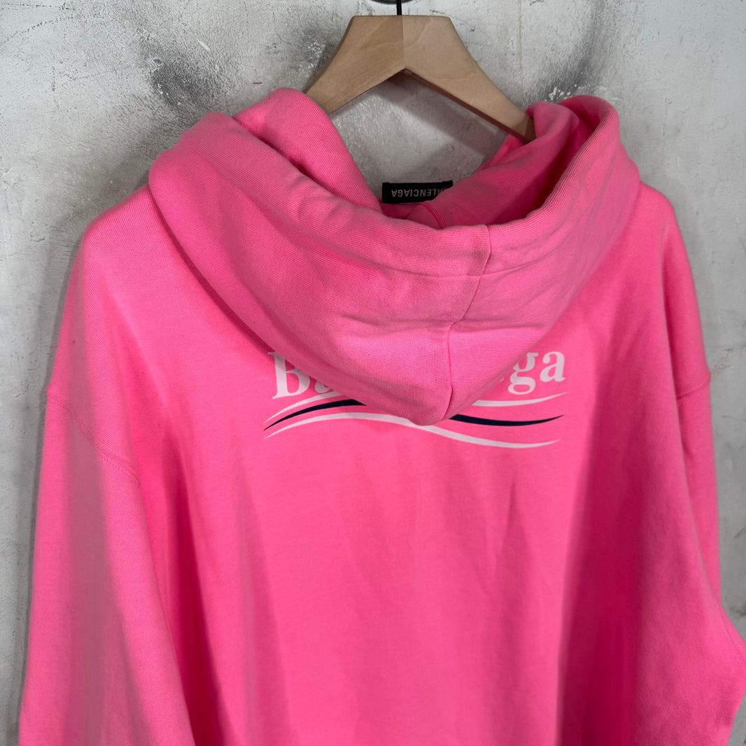 Balenciaga Pink Campaign Hoodie