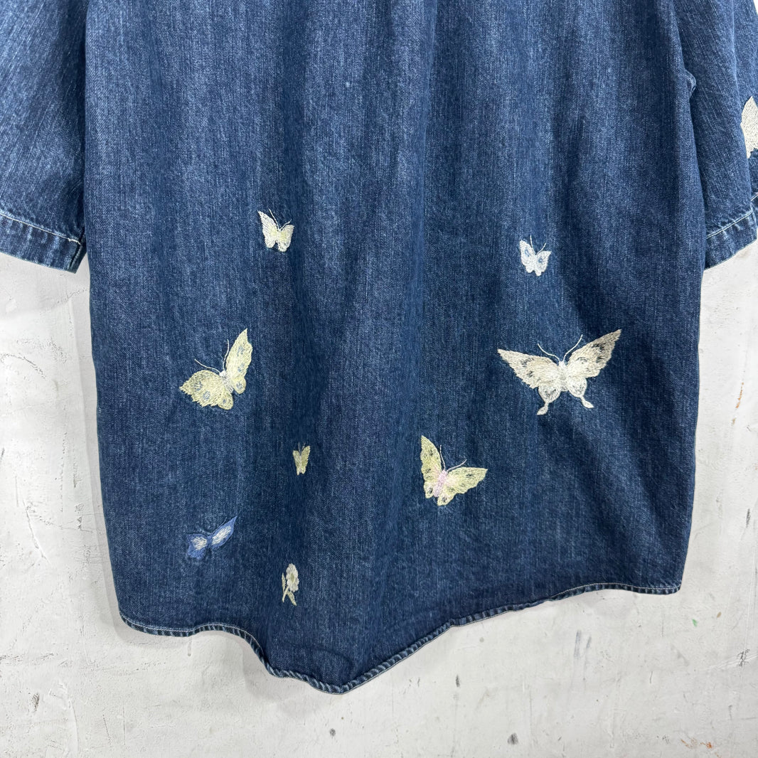 Our Legacy Butterfly Denim S/S Shirt