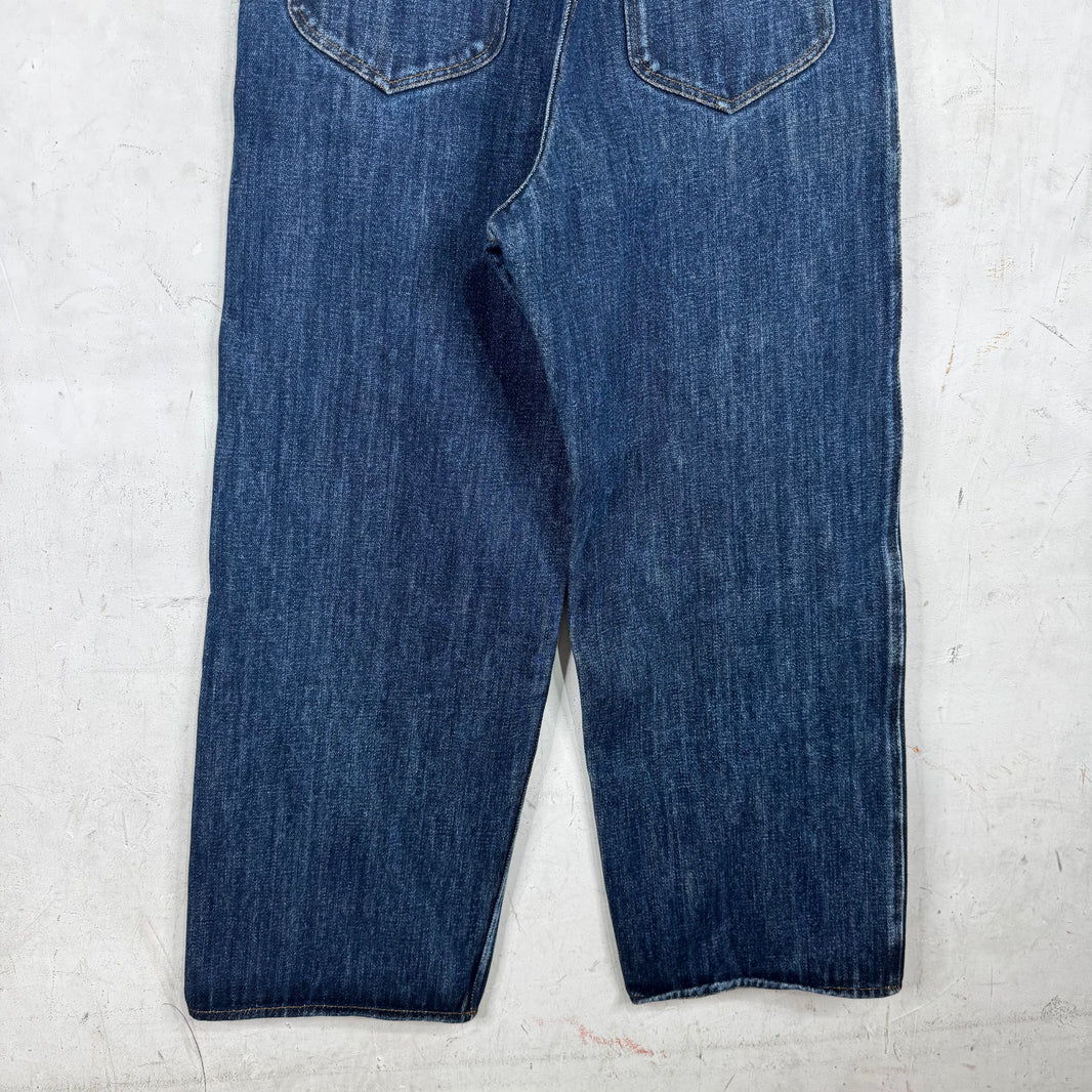 Louis Vuitton Sample Heavy Dark Jeans