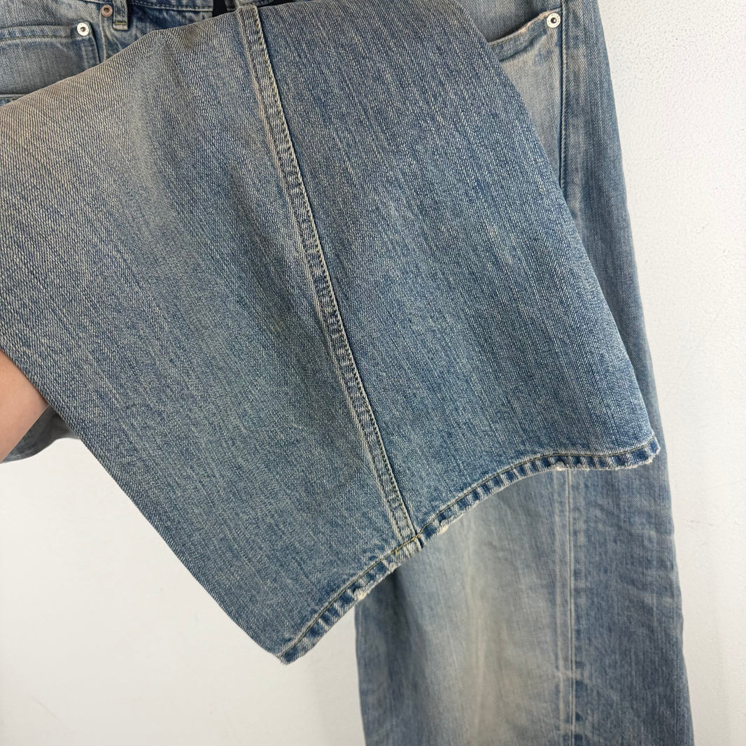 Balenciaga Twisted Seam Drawstring Baggy Pants