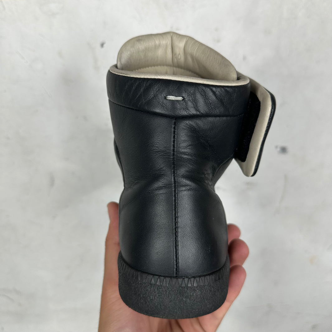 Margiela Leather Black High Futures