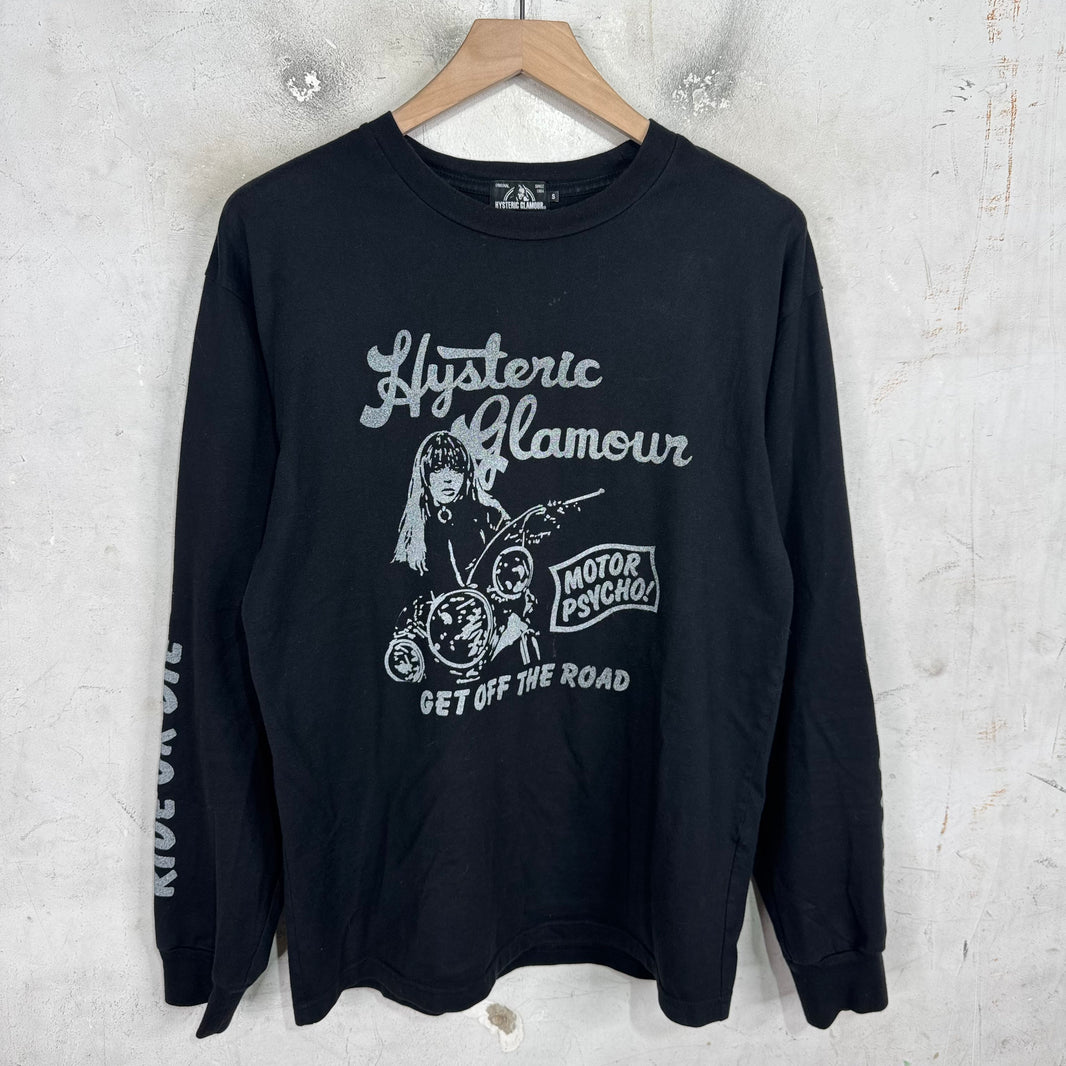 Hysteric Glamour Motor Psycho LS T-Shirt