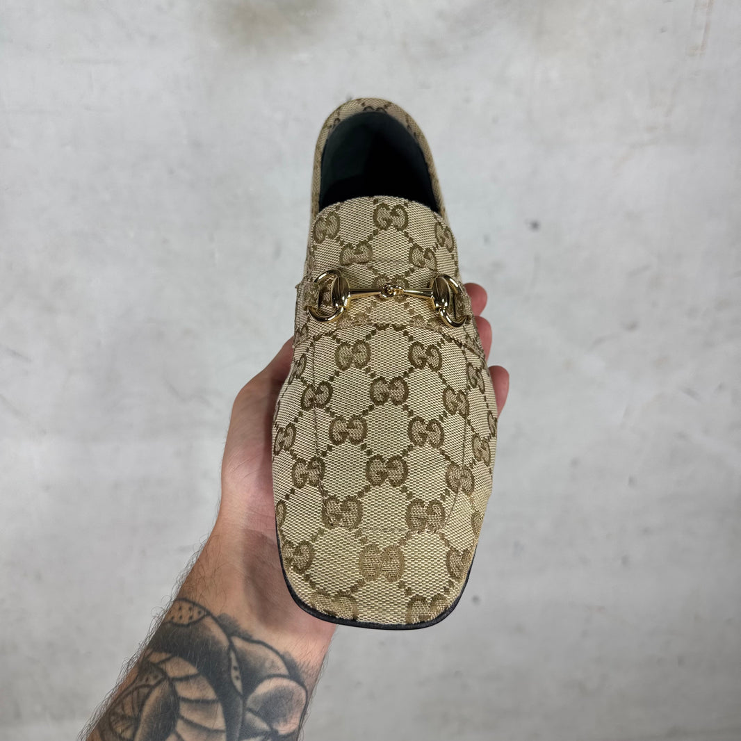 Gucci Monogram Raggazo Mules DS