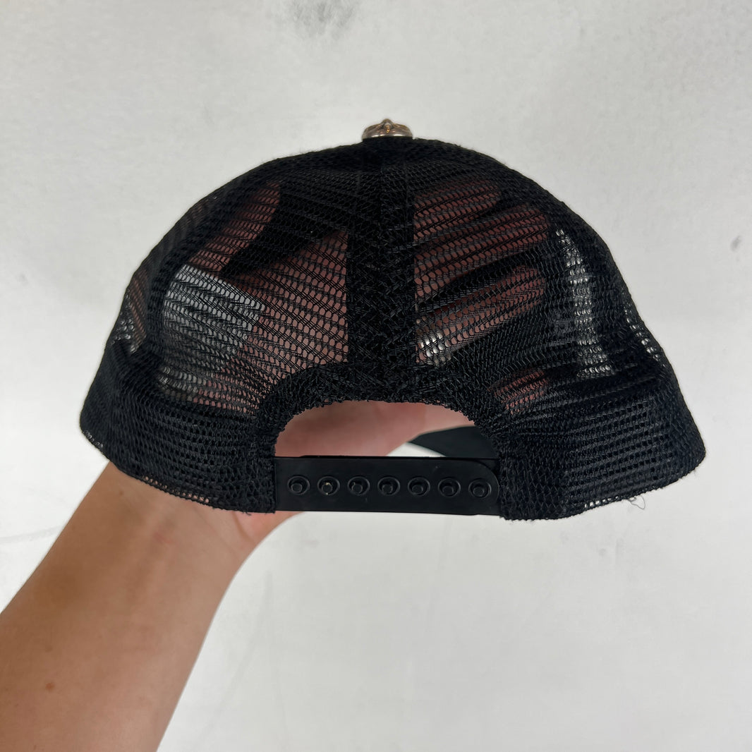 Chrome Hearts Black Cemetery Hat