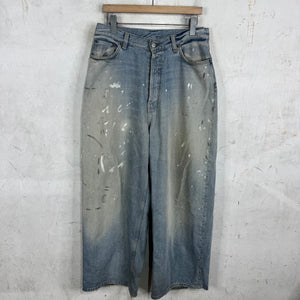 Acne Studios Wide Leg Painter Jeans