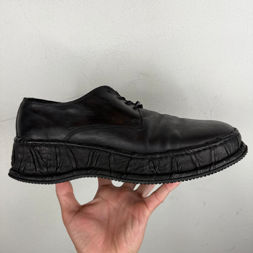 Guidi 792F Wrinkled Sole Derbies