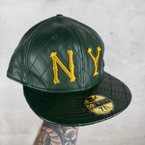 Supreme Leather NY Fitted Hat
