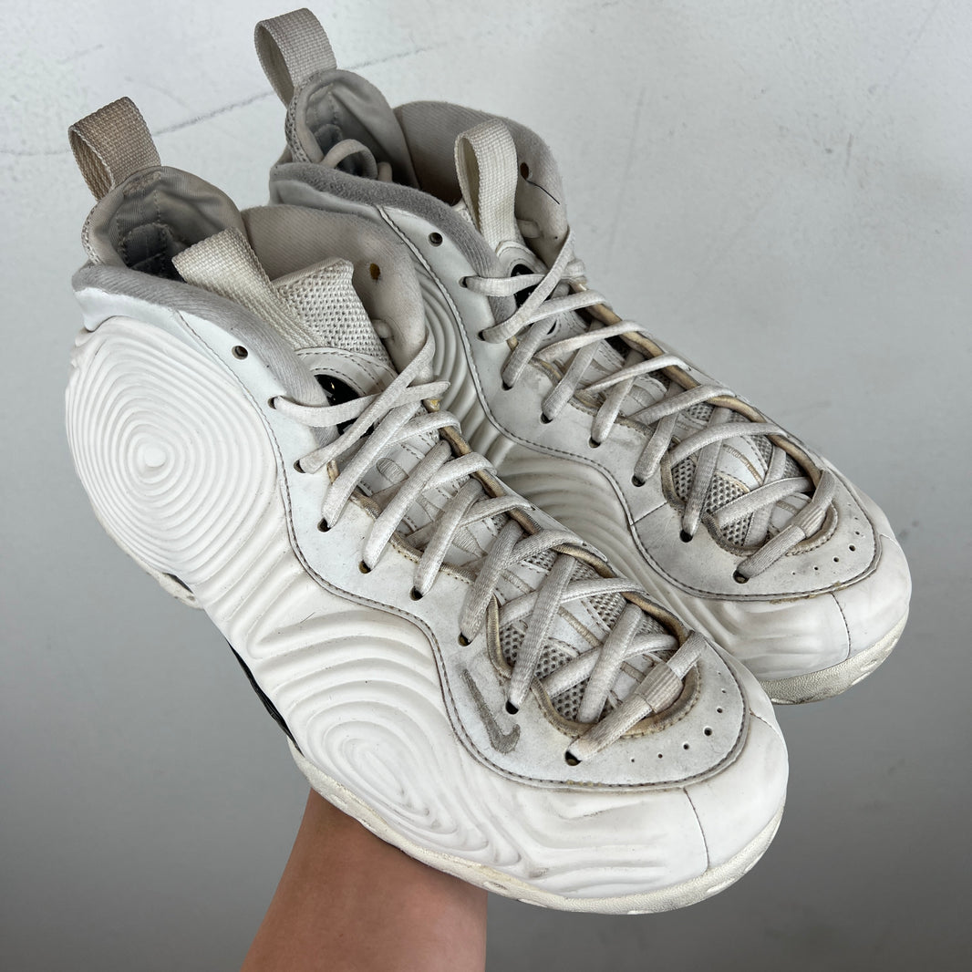 CDG Nike White Foamposite Sneakers