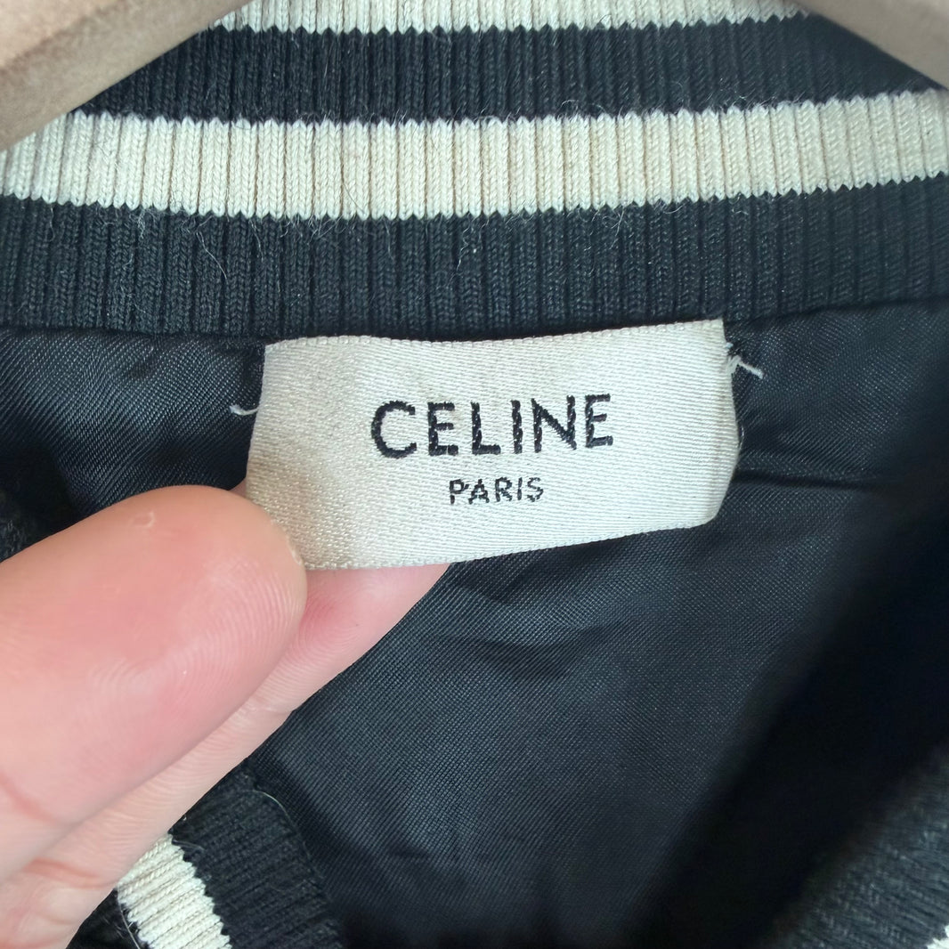 Celine Black Track Jacket