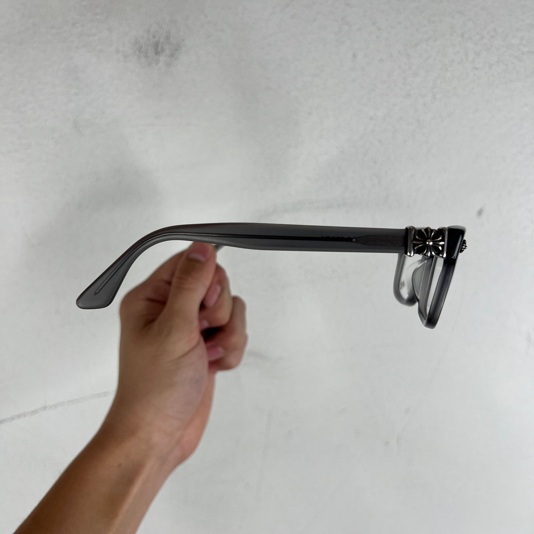 Chrome Hearts Gray Vagilante Glasses