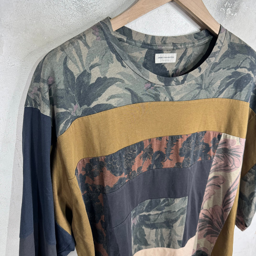 Dries Van Noten Patchwork Patterned T-Shirt