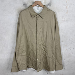 Loewe Canvas Anagram LS Button Up