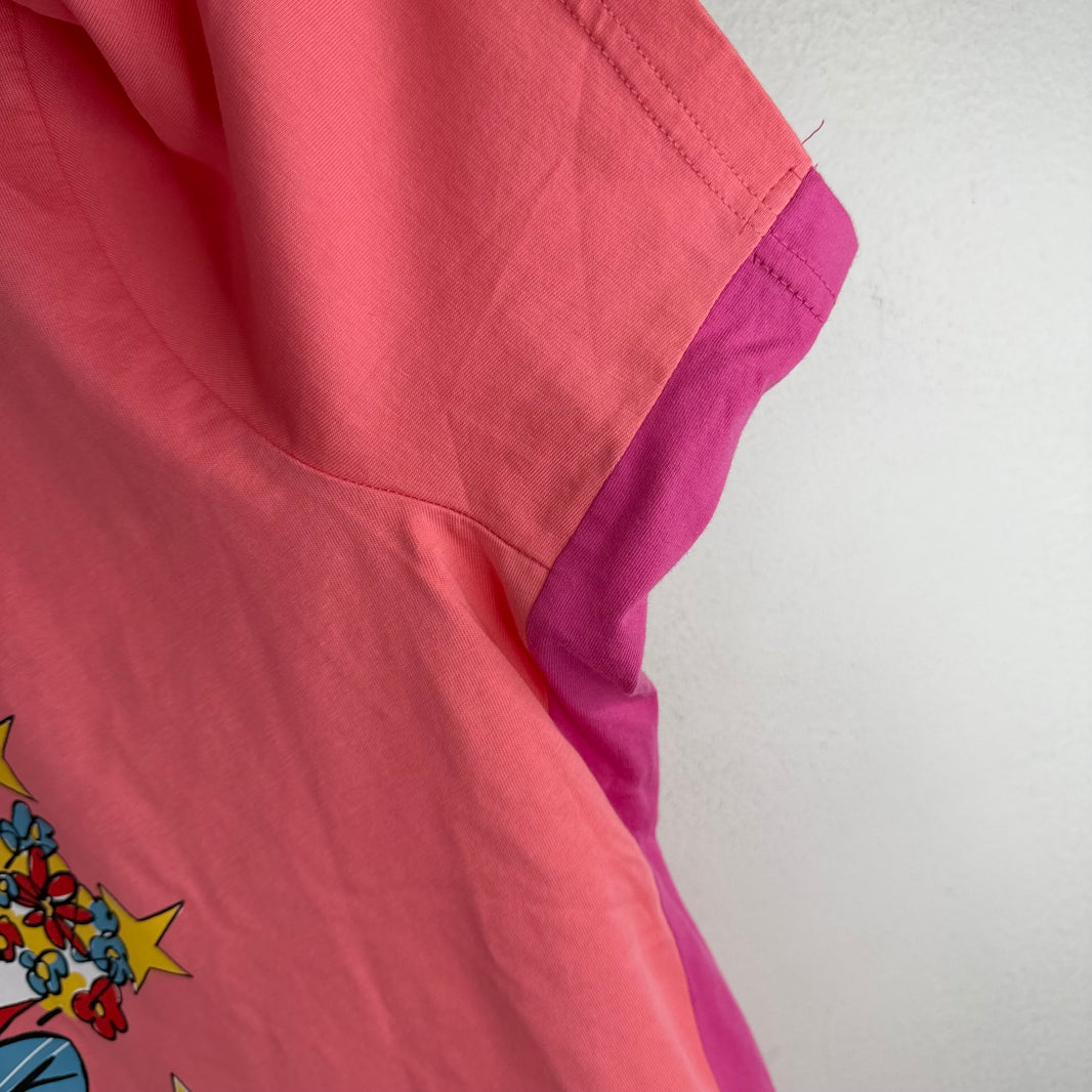 Martine Rose Pink Promising Britain Clown T-Shirt