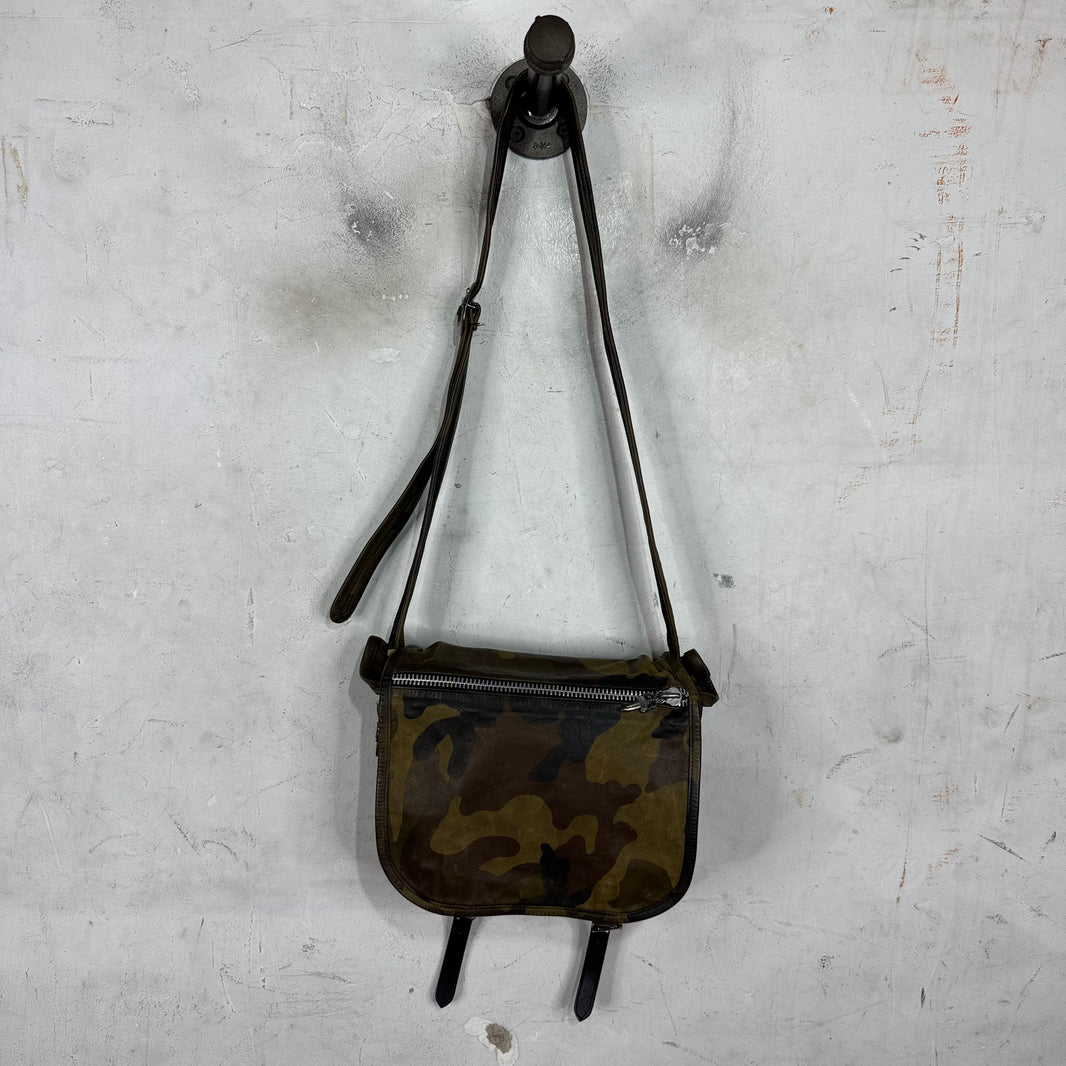Chrome Hearts Camouflage Leather Gunslinger Messenger