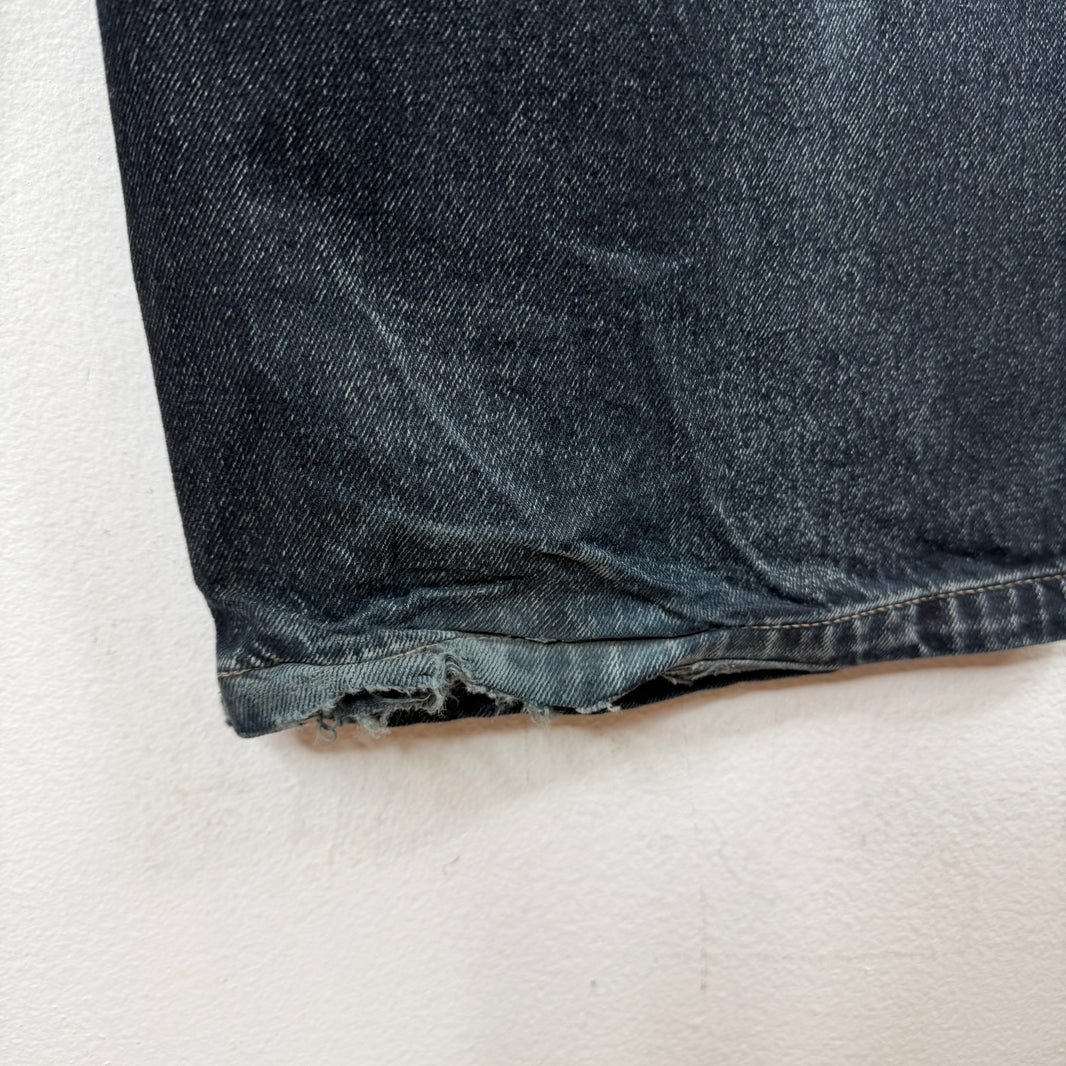 Balenciaga Dark Wash Cargo Jeans