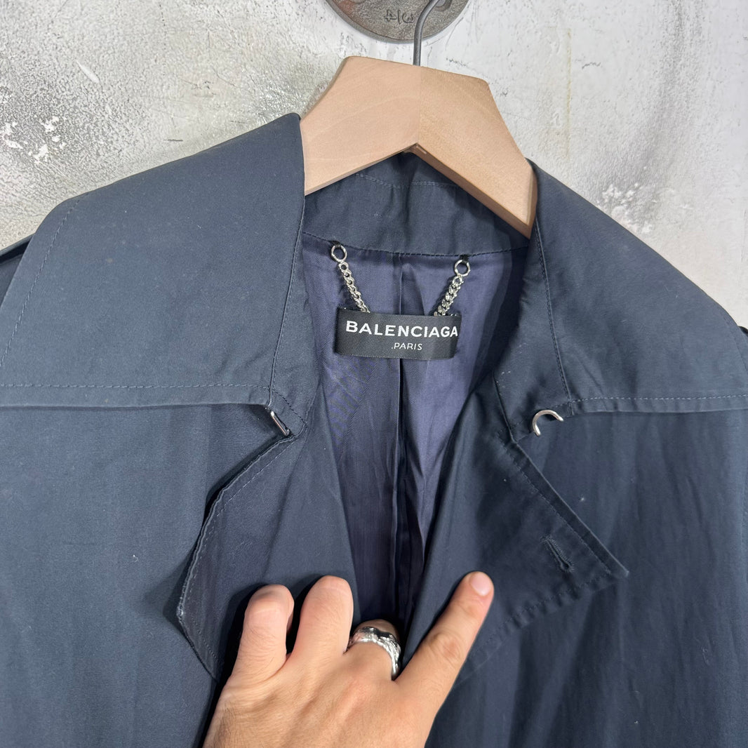 Balenciaga 16' Canvas Trench Jacket