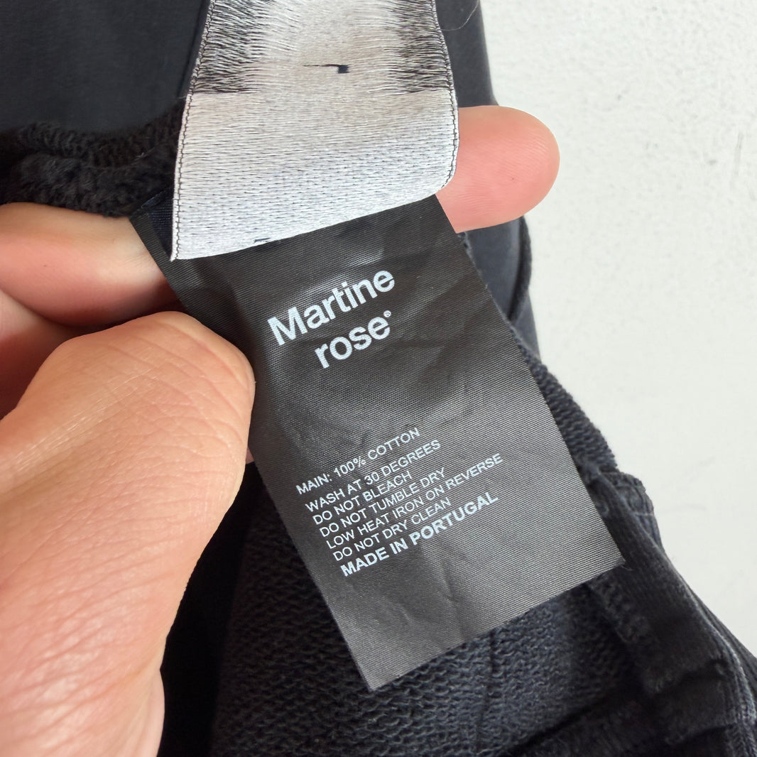 Martine Rose Sticker Cotton Zip Up Jacket
