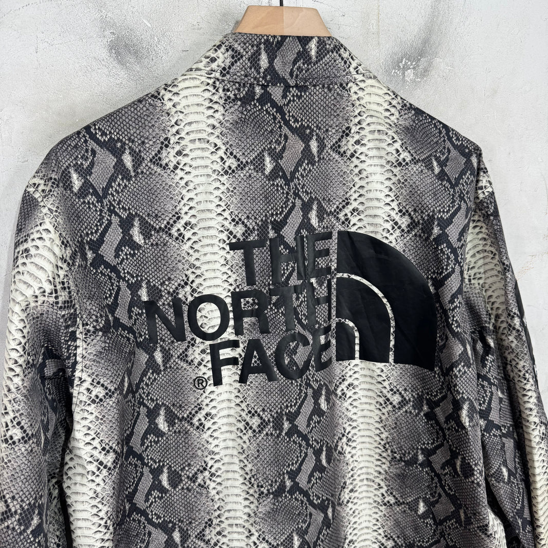 Supreme x TNF Snakeskin Coaches Jacket