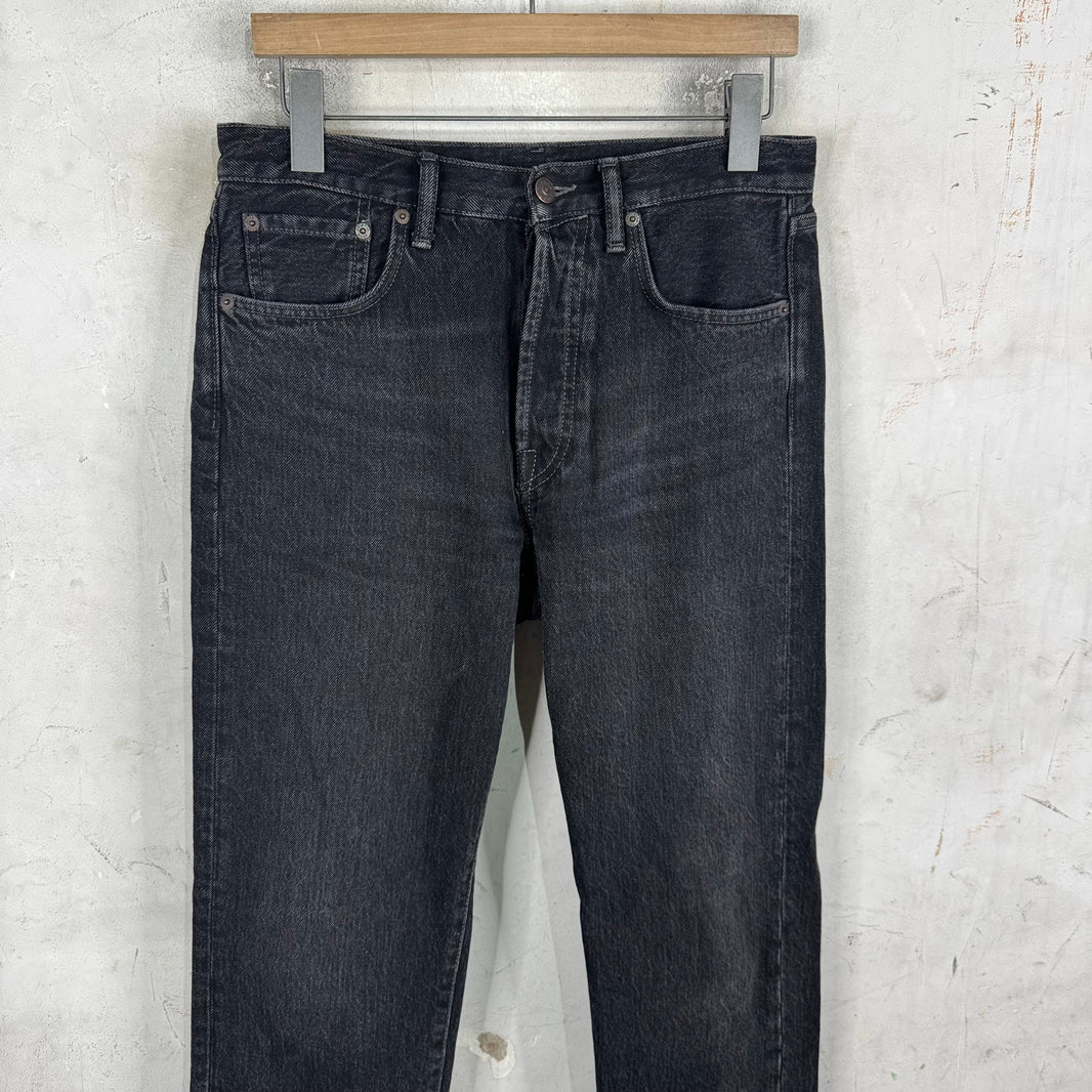 Acne Studios 1996 Vintage Black Straight Jeans